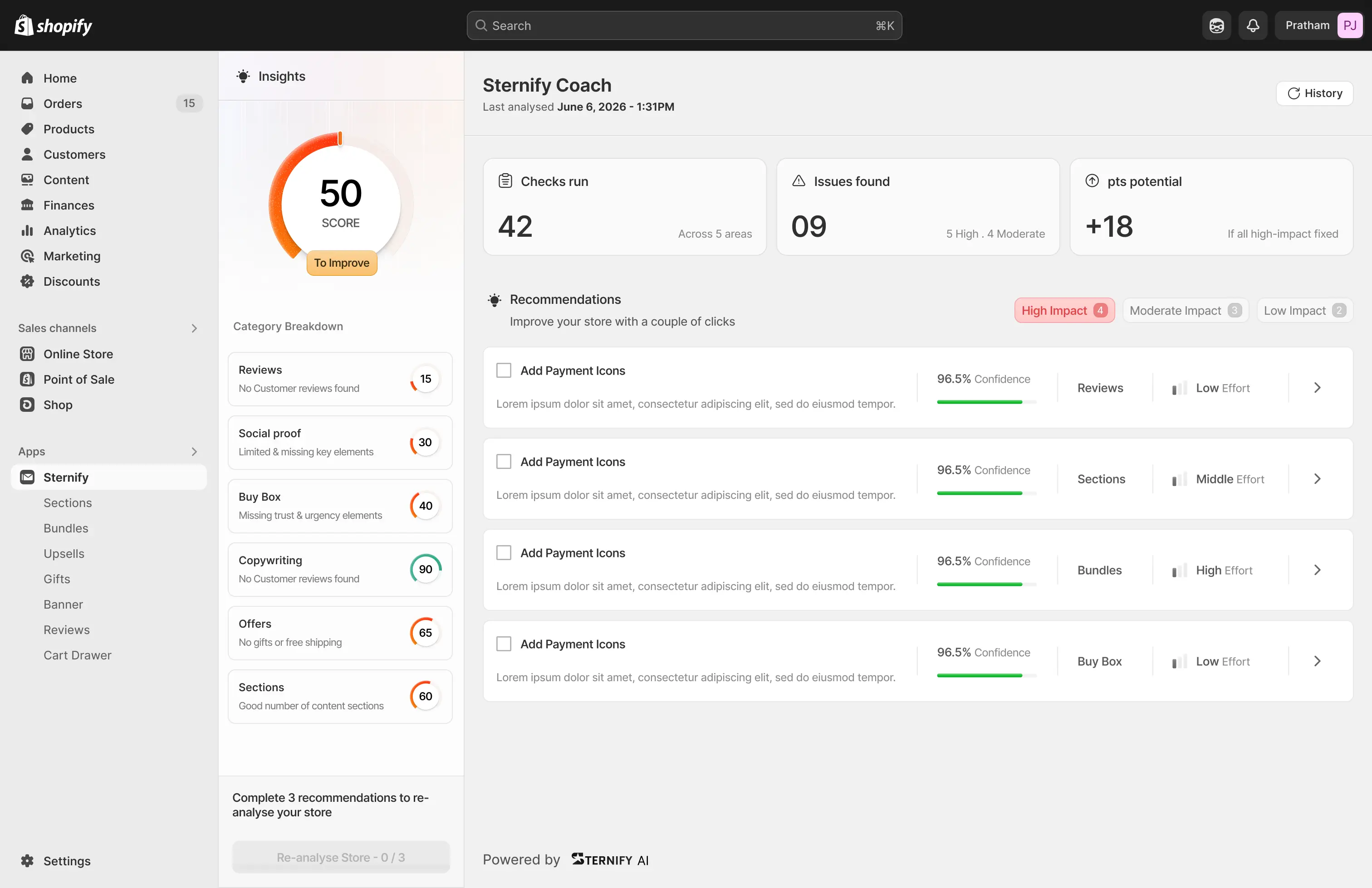 Dashboard β June Finalised SaaS UI