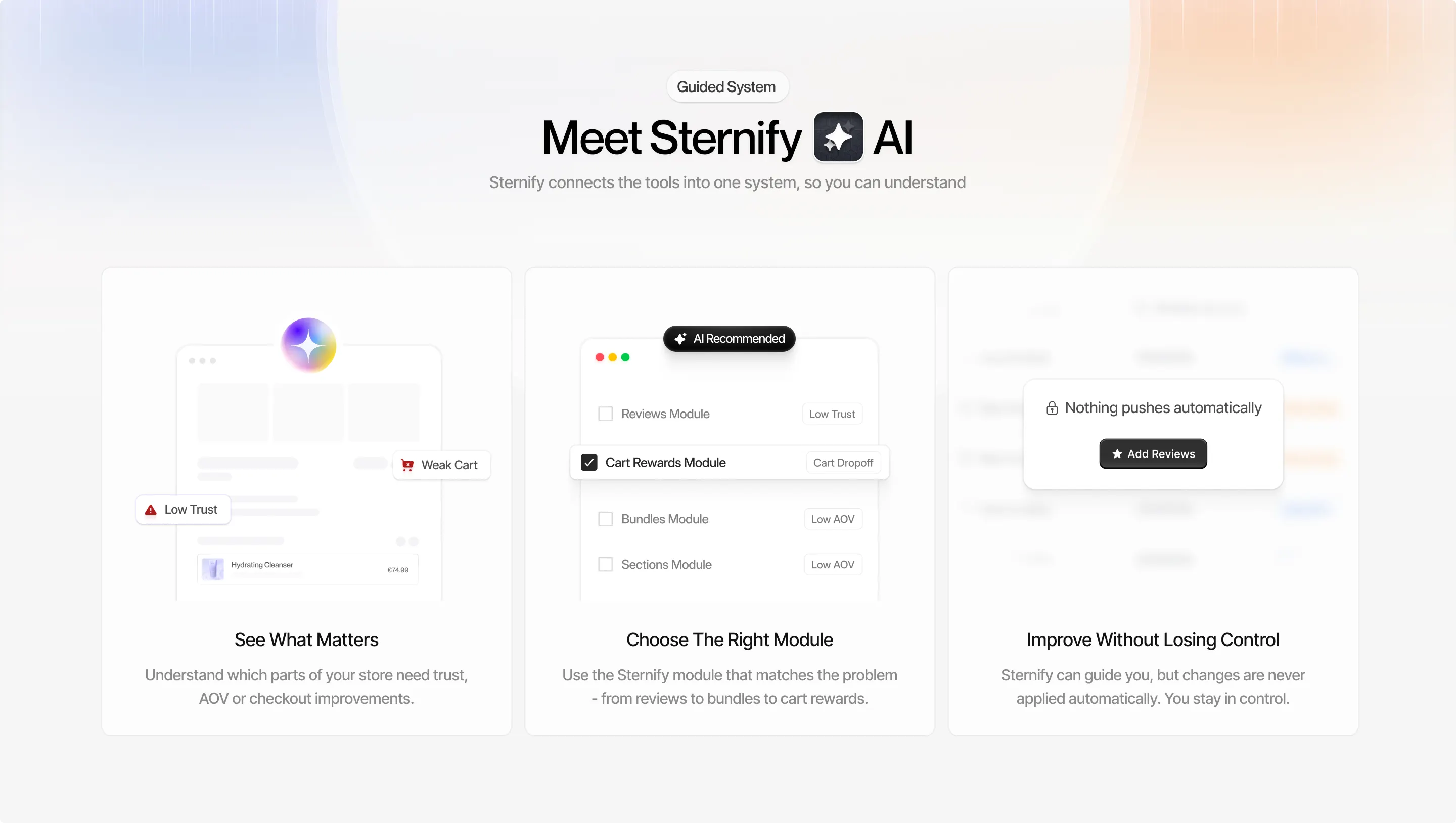 Explanatory β System Core Value UI